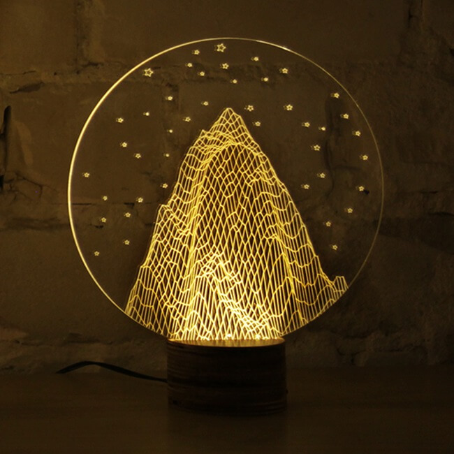 Настольная Лампа 3Д