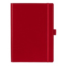 Ежедневник Soft Book, мягкая обложка, недатированный, красный