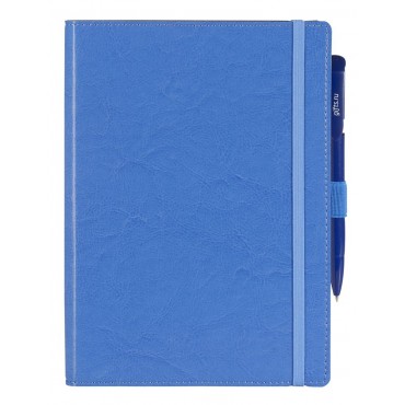 Ежедневник Soft Book, мягкая обложка, недатированный, голубой