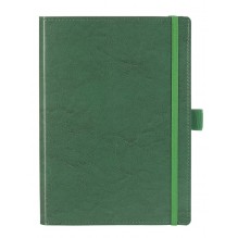 Ежедневник Soft Book, мягкая обложка, недатированный, зеленый