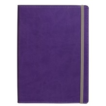Ежедневник Vivid Colors в мягкой обложке, недатированный, фиолетовый