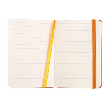 Записная книжка Freenote mini, в линейку, оранжевая