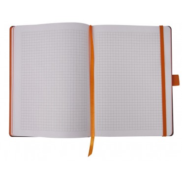 Записная книжка FreeColor, в клетку, черная
