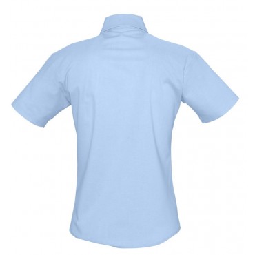 Рубашка женская с коротким рукавом ELITE, голубая
