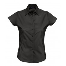 Рубашка женская с коротким рукавом EXCESS черная