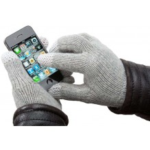 Перчатки для iPhone, серые
