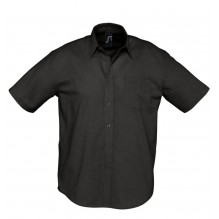 Рубашка мужская с коротким рукавом BRISBANE черная