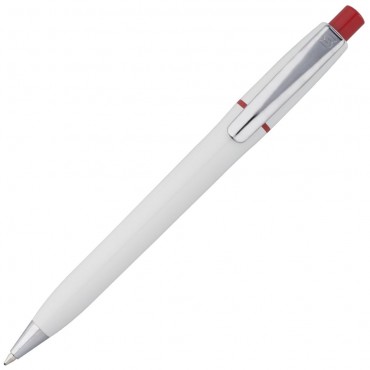 Ручка шариковая Semyr Chrome, красная