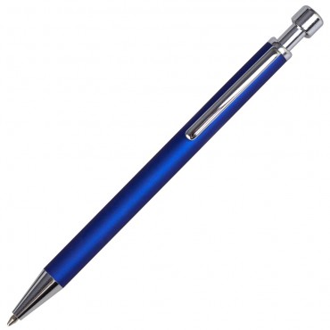 Подарочный набор Join: футляр для визиток и шариковая ручка, синий