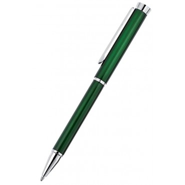 Ручка шариковая Imatra Chrome, зеленая