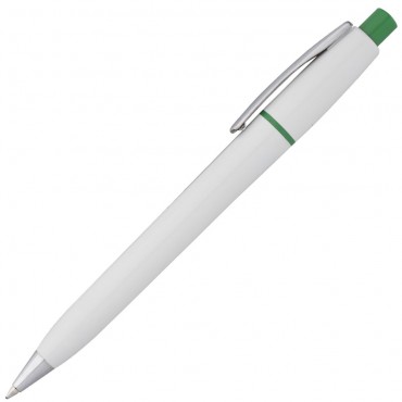 Ручка шариковая Semyr Chrome, зеленая