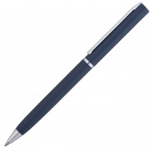 Ручка шариковая Slim с футляром, синяя