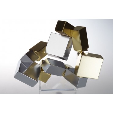 Головоломка-антистресс Cube, золото